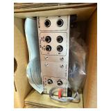 The image shows the original box for a Sony SB-200 Sound-On-Sound & Echo Adaptor. This vintage 1970s