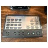 Vintage Aiwa XR-MS3 micro stereo system, including the main unit, remote control, and speakers