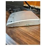 This item is a Sharper Image Portable DVD/Sound Soother (Model SI655)