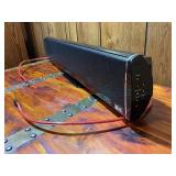 iLive Sound Bar Speaker System with iPod Dock, Audio Cable & Display