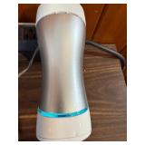 Electronics variety lot. Personal air sanitizer , battery tester , heavy speaker cable and more