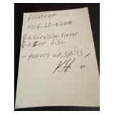 Rare!  Pioneer LaserVision LD-V2200 LaserDisc player