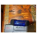 Electronics Lot with APC Backup Power Supply, Headphones, Walkie Talkies & Accessories