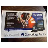 Cambridge Audio iD100, a high-end digital dock designed to extract "pure digital" audio ;Open box
