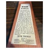 New in box: Vintage This item is a vintage Seth Thomas Metronome de Maelzel.