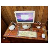Vintage Apple iMac G4 Desktop Computer Setup w/ Accessories & AirPort Base Station