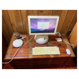 Vintage Apple iMac G4 Desktop Computer Setup w/ Accessories & AirPort Base Station