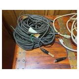 Large Lot of Extension Cords, Power Strips, AV Cables & Electronics Accessories