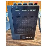Sony Cassette-Corder TC-56, a vintage portable mono cassette recorder
