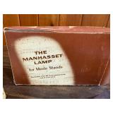 Manhasset Lamp for Music Stands (Model K0872)&an Organ foot pedal. Model -K0872