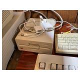 Vintage Apple Macintosh Computer System w/ Monitor, Keyboards, Mouse & Accessories