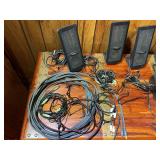 Bose Surround Sound Speaker System w/ Subwoofer, Cables & Carrying Case