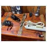 Mixed Electronics, Phone, Audio Accessories, Power Strip & Media Supplies Lot