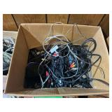 Mixed Audio Cables, Antenna, Splitter Box & Electronics Accessories Lot