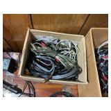 Mixed Audio Cables, Antenna, Splitter Box & Electronics Accessories Lot