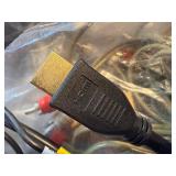 Lot of cable and connectors. See pics