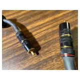 Level 4 Pair of  audio cables from Straight Wire, specifically from their flagship Crescendo series