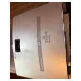 Powers on , illuminates -Mitsubishi HC1100 DLP Projector, designed for home theater use.