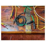 Mixed Audio, Instrument & Connection Cables Lot