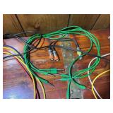 Mixed Audio, Instrument & Connection Cables Lot