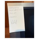 Sylvania LCD Color TV, specifically Model 6615LCT, manufactured in August 2006 works !