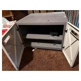 Office/copier cabinet.