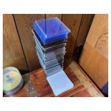 Large Blank Media, Jewel Cases & CD Storage Lot