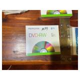 Large Blank Media, Jewel Cases & CD Storage Lot
