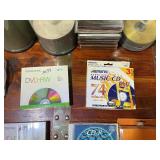 Large Blank Media, Jewel Cases & CD Storage Lot