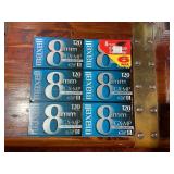 Blank CD-R Discs, Jewel Cases & 8mm Camcorder Tape Lot