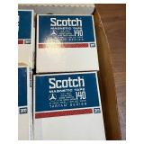 vintage Scotch Brand Magnetic Tape, specifically the Tartan Series 140 -37 COUNT
