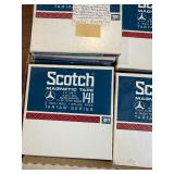 vintage Scotch Brand Magnetic Tape, specifically the Tartan Series 140 -37 COUNT