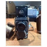 This rare - vintage camera is a Sawyer