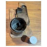 classic Canon AE-1 35mm film photography kit with several compatible accessories