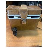 classic Canon AE-1 35mm film photography kit with several compatible accessories