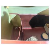 This vintage collectible is a Herold Acro-Flash bakelite miniature camera, manufactured by the Herold Manufacturing Company in Chicago, Illinois