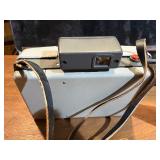 vintage Polaroid Automatic 215 Land Camera Pulse bulbs and Polaroid model 268 Flash and Case