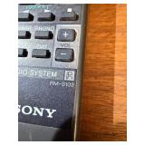 Sony Audio systems remotes , see pics