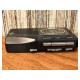 Vintage GE 3-5376B handheld microcassette recorder Plus a joke master