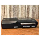 Vintage GE 3-5376B handheld microcassette recorder Plus a joke master