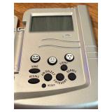 Vintage GE 3-5376B handheld microcassette recorder Plus a joke master