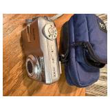 Silver Kodak EasyShare C743 digital camera With bonus bag and digital gear