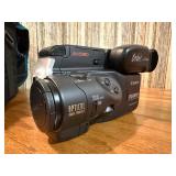 This item is a vintage Canon ES800 8mm video camcorder untested
