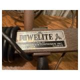 This item is a vintage Flexolite "660& a vintage "Powelite Jr.