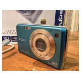 Sony Cyber-shot DSC-W220 Digital Camera in blue