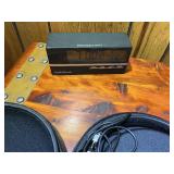 Mixed Electronics Lot w/ Sony Headphones, RadioShack Clock & Cables