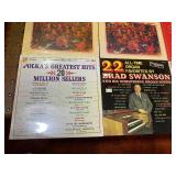 Large Mixed Marching, Polka, Banjo & Easy Listening Record Album Lot