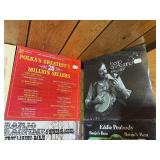 Large Mixed Marching, Polka, Banjo & Easy Listening Record Album Lot