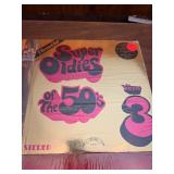 Unopened collection of vintage vinyl records