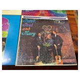 Mixed Vintage Vinyl Record Lot – Dean Martin, Peter Paul & Mary, Carpenter, Dave Mason & Capitol Promo Releases